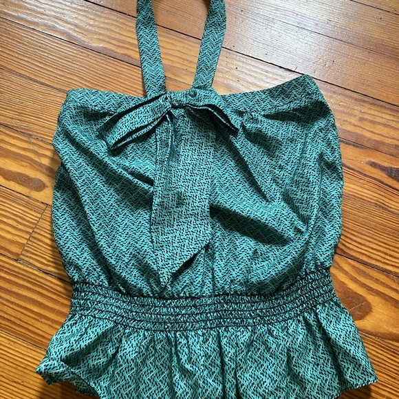 Vintage Nanette Lepore halter blouse - Picture 3 of 5